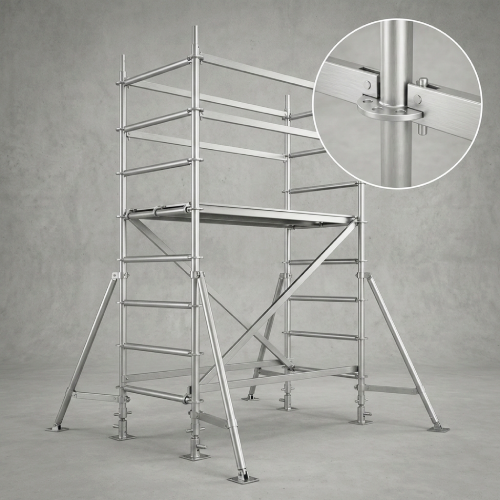 Ring Lock Aluminium Scaffolding